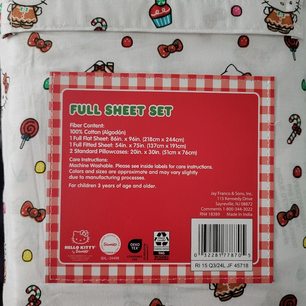 Hello Kitty Bedding Set